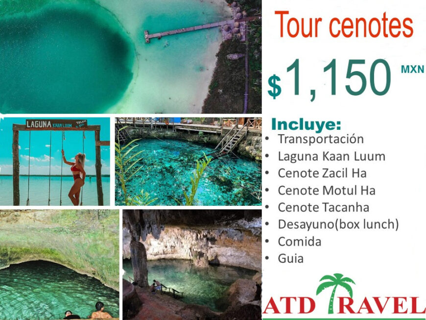 TOUR CENOTES